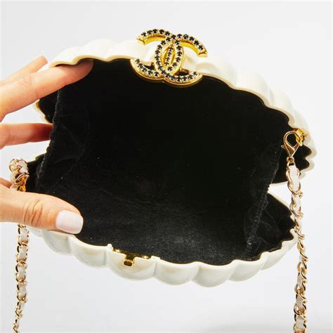 chanel shell clam bag|Chanel Shell Bag .